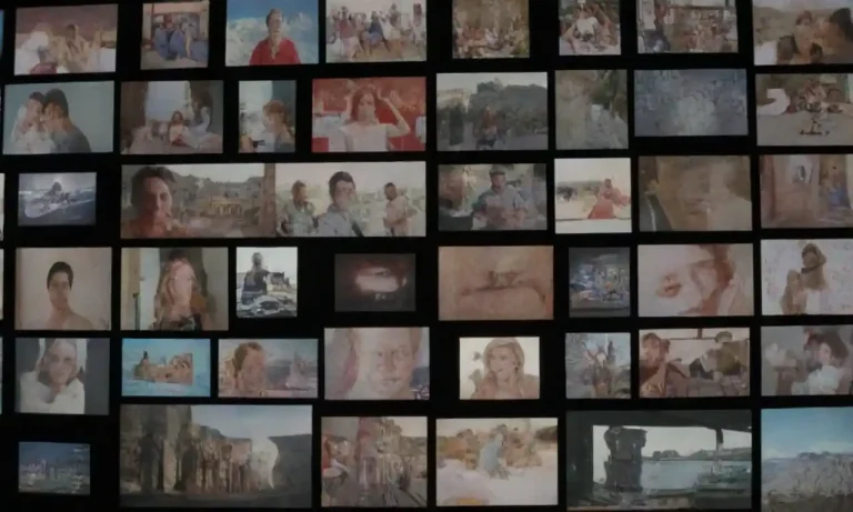 A collage of various video ad formats displayed on screens