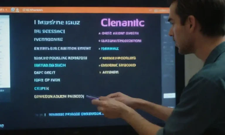 Designer comparing various fonts on a digital screen with a message preview.