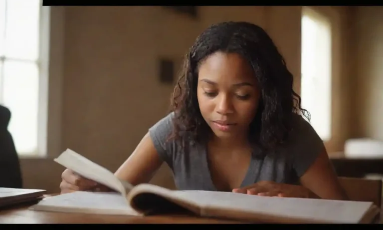 Illustration of a person reading a well-structured story with engaged expressions and notes on clarity.