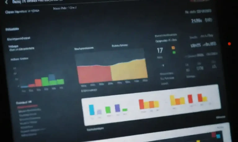 A dashboard displaying CRM analytics and key performance indicators.