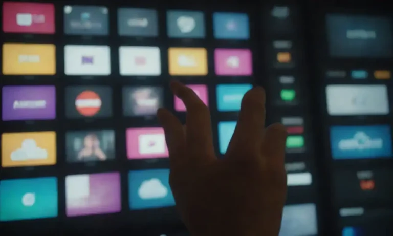 A person interacting with a personalized digital interface